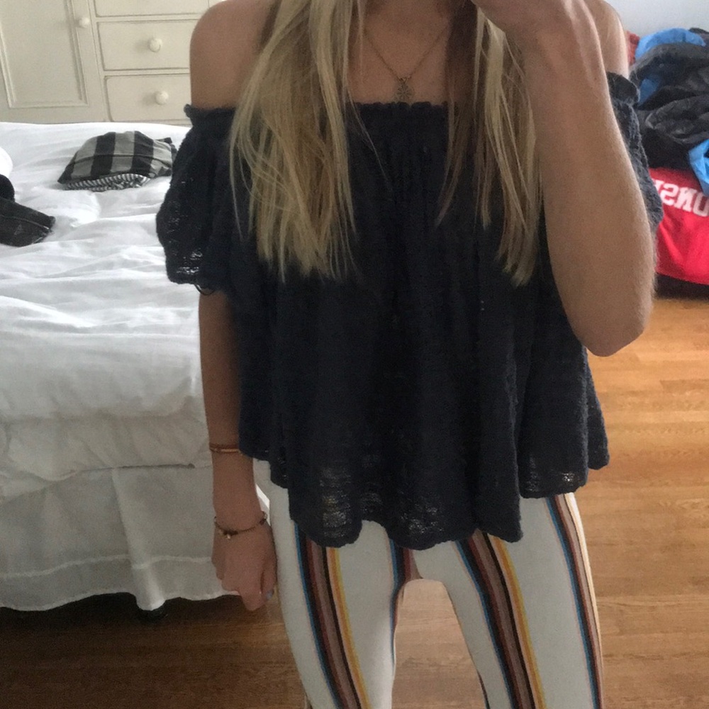 Free people off the shoulder top